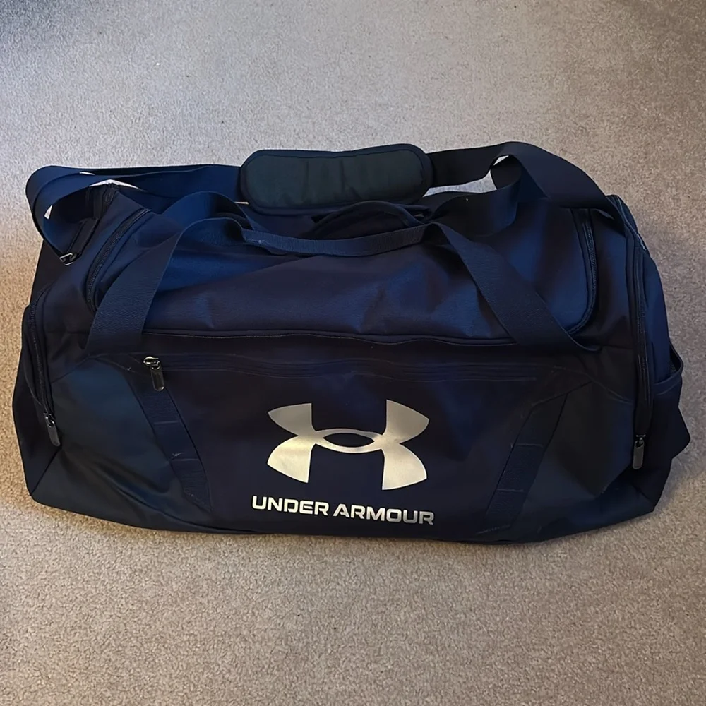 Under Armour “Undeniable 5.0 Medium” Blue Duffel Bag